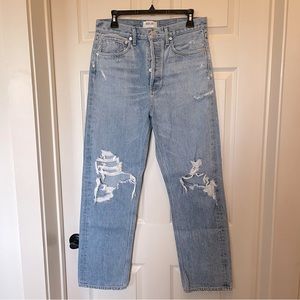 AGOLDE 90's Mid Rise Loose Fit in Fall Out - NWOT
